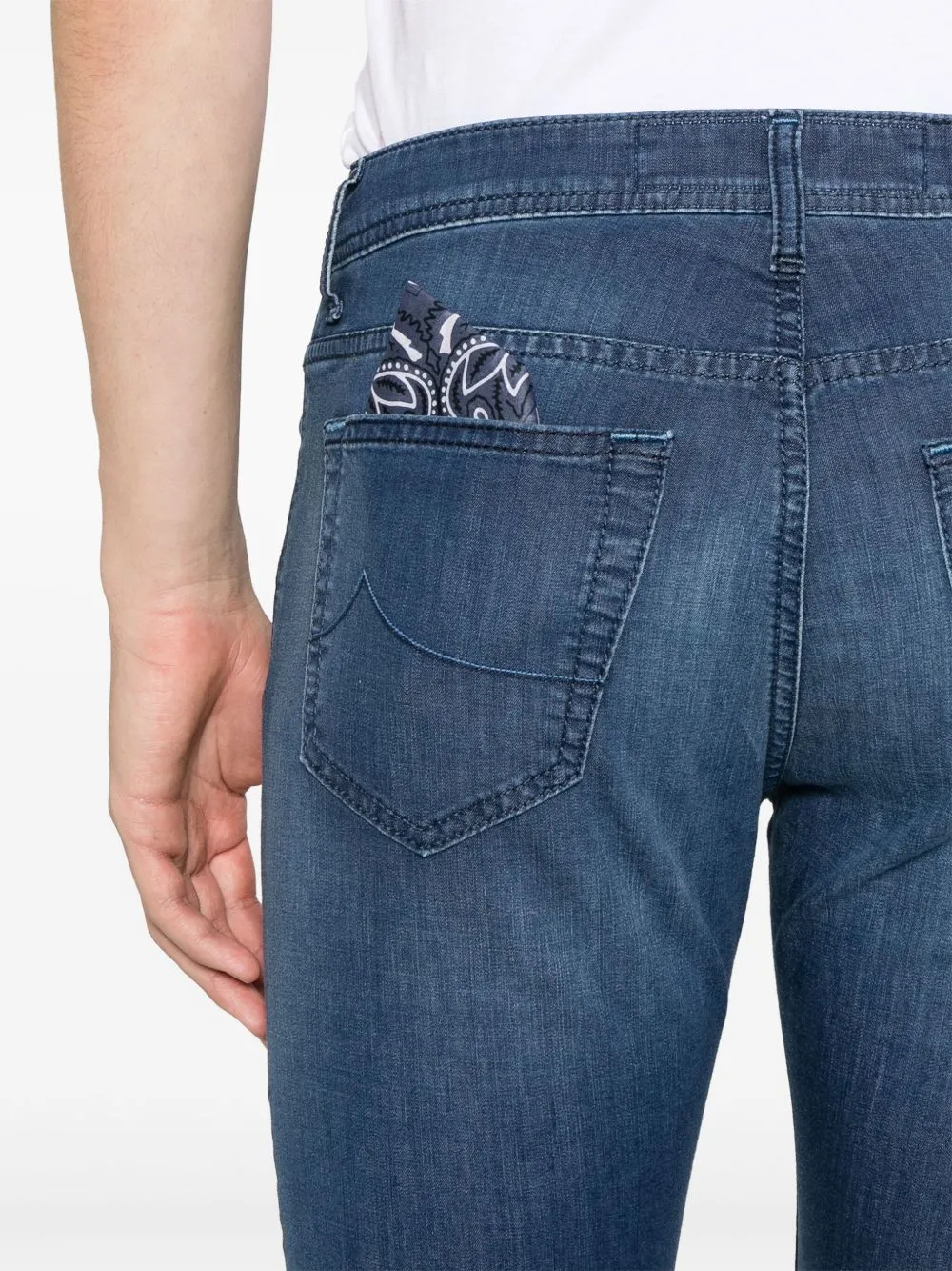 Slim fit denim jeans
