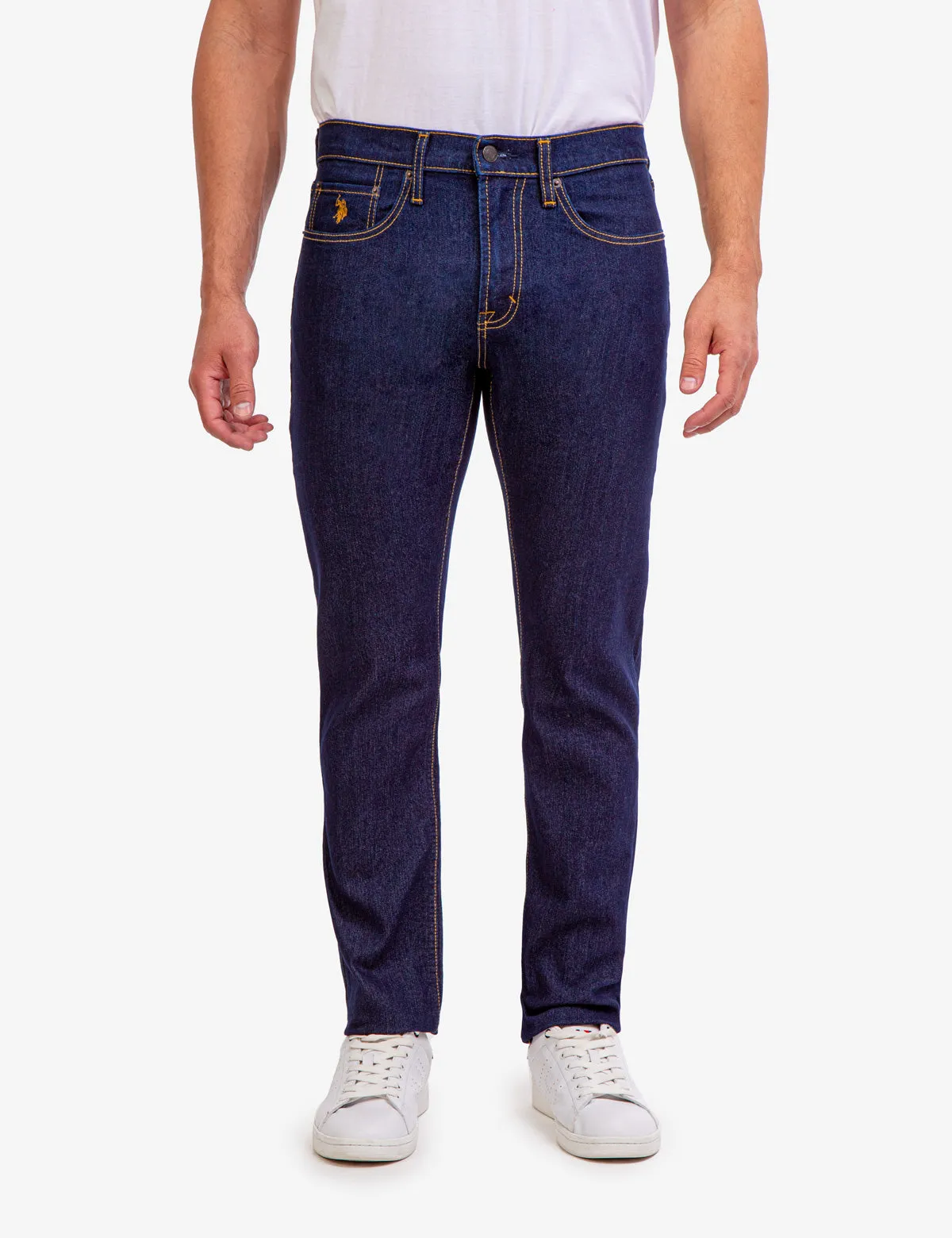 SLIM STRAIGHT FIT JEANS