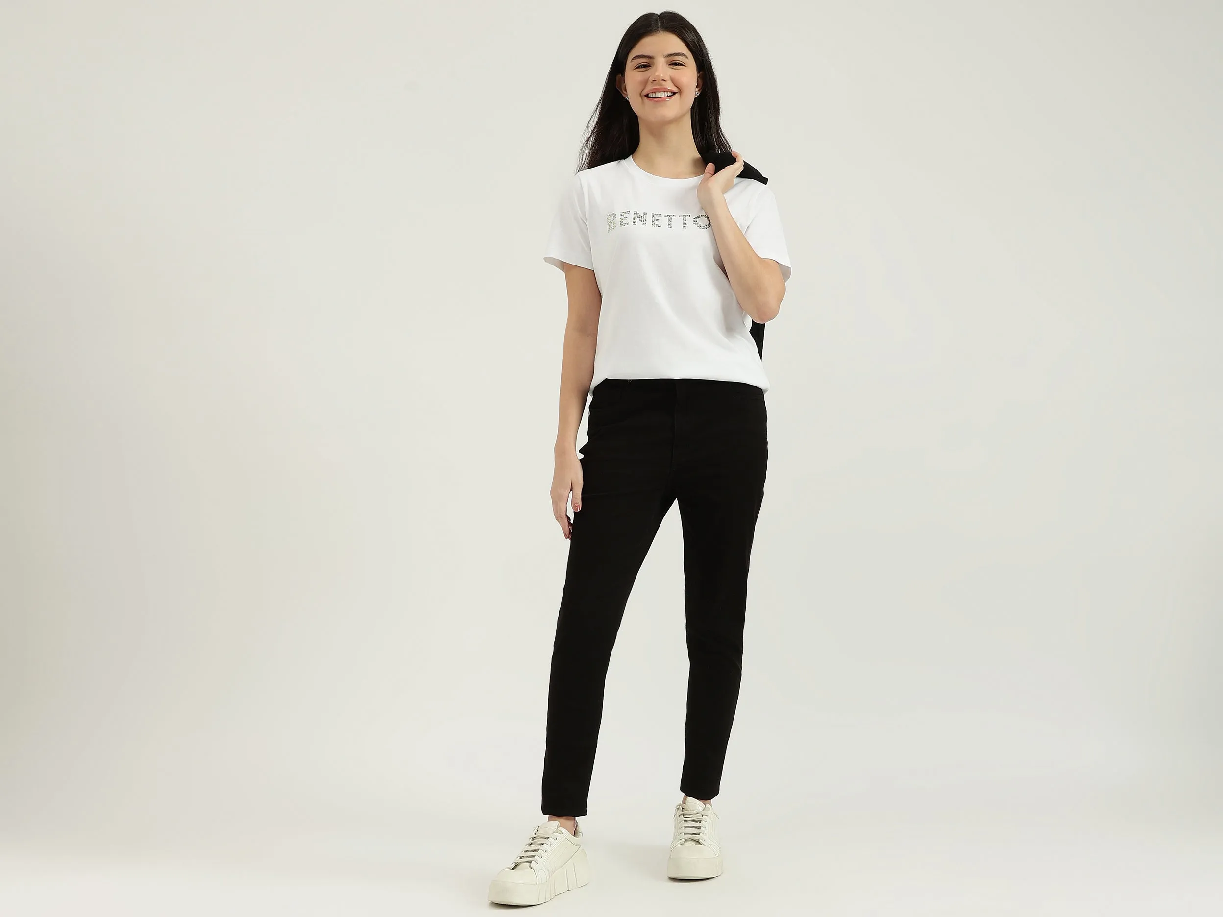 Solid Skinny Fit Jeans