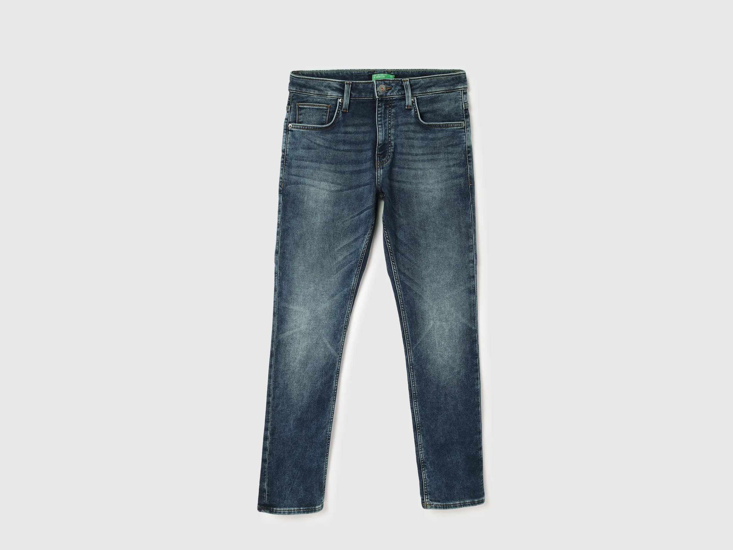 Solid Slim Fit Jeans