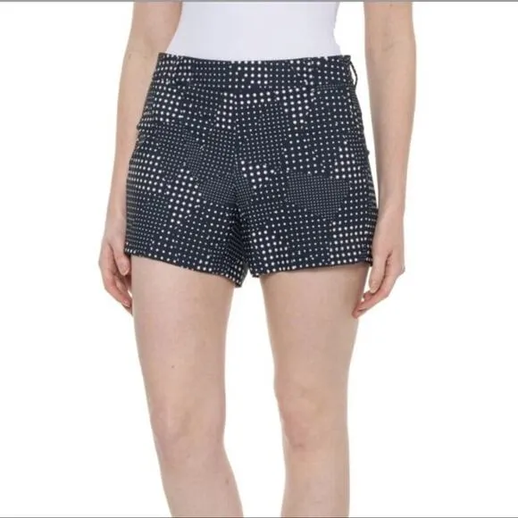 Spanx Sunshine Shorts, 4&quot; Dotpatch Midnight Navy Large NWT