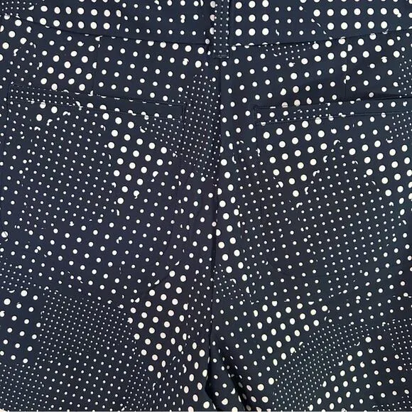 Spanx Sunshine Shorts, 4&quot; Dotpatch Midnight Navy Large NWT