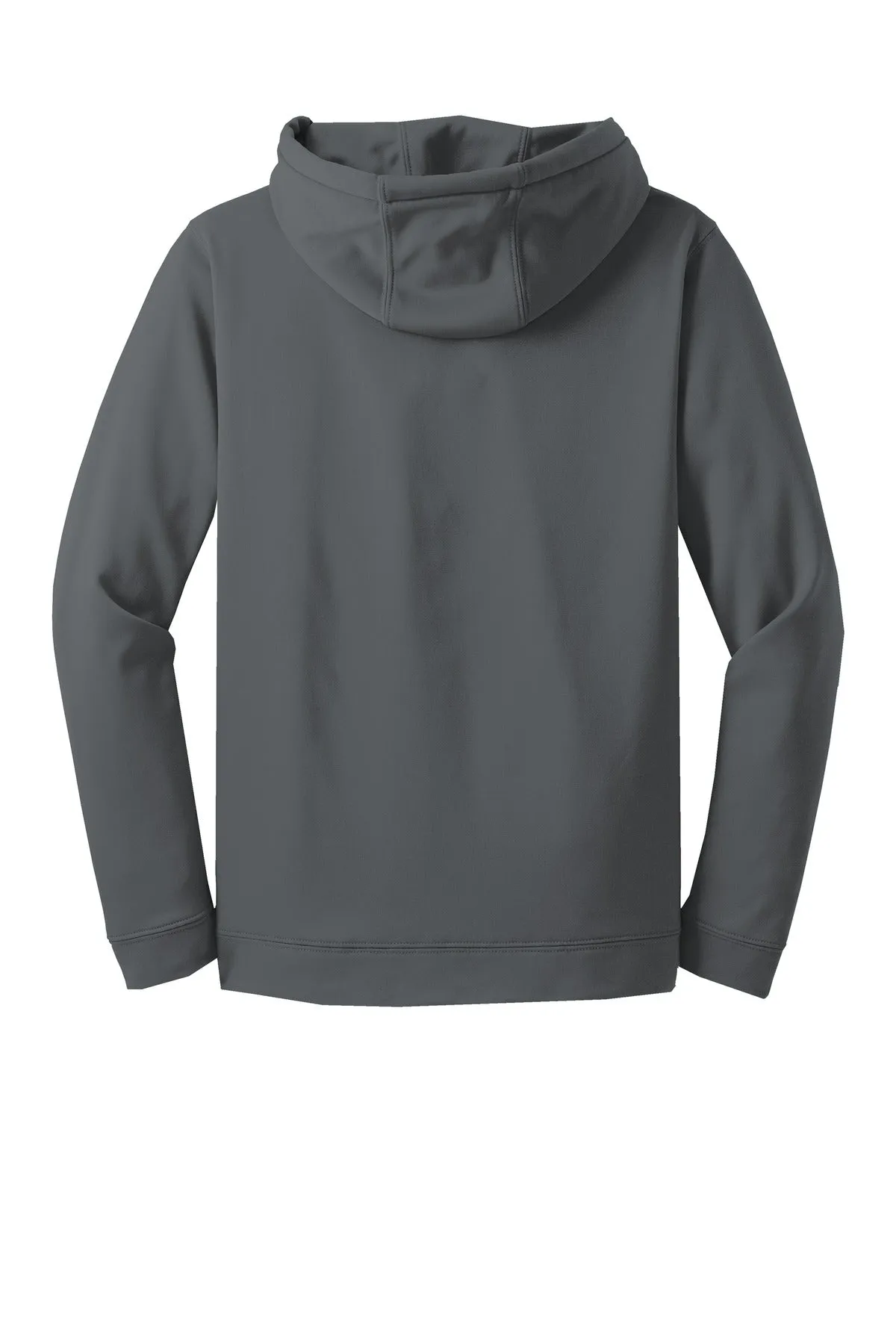 Sport-Tek Sport-Wick Fleece Hooded Pullover.  F244 Dark Smoke Grey