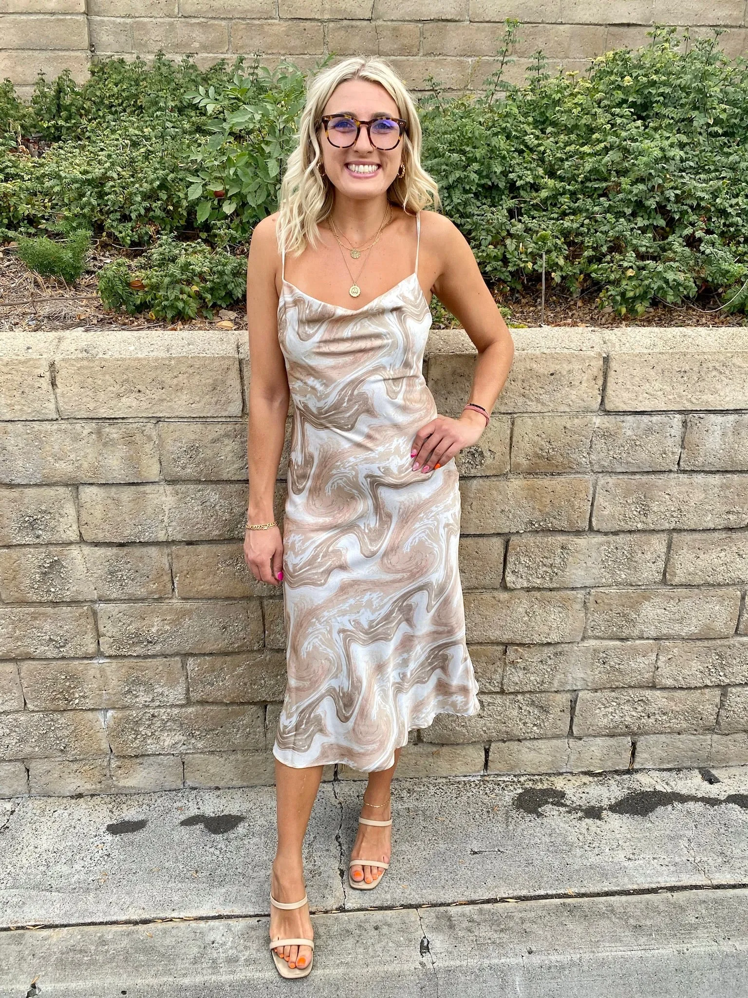 Stormi Sand Dress
