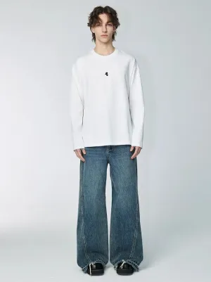 Striped Basic - Long-sleeve - White or Black
