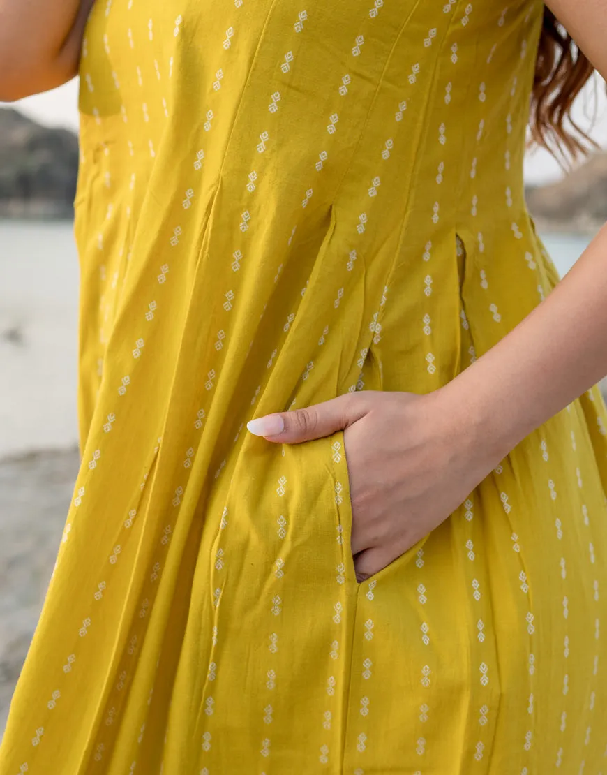 Sunbrella Yellow Strappy Dress