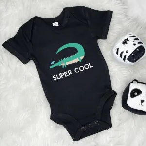Super Cool Crocodile Jungle Babygrow