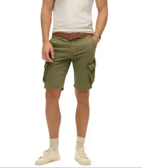 Superdry Mens Core Cargo Shorts Chive Green