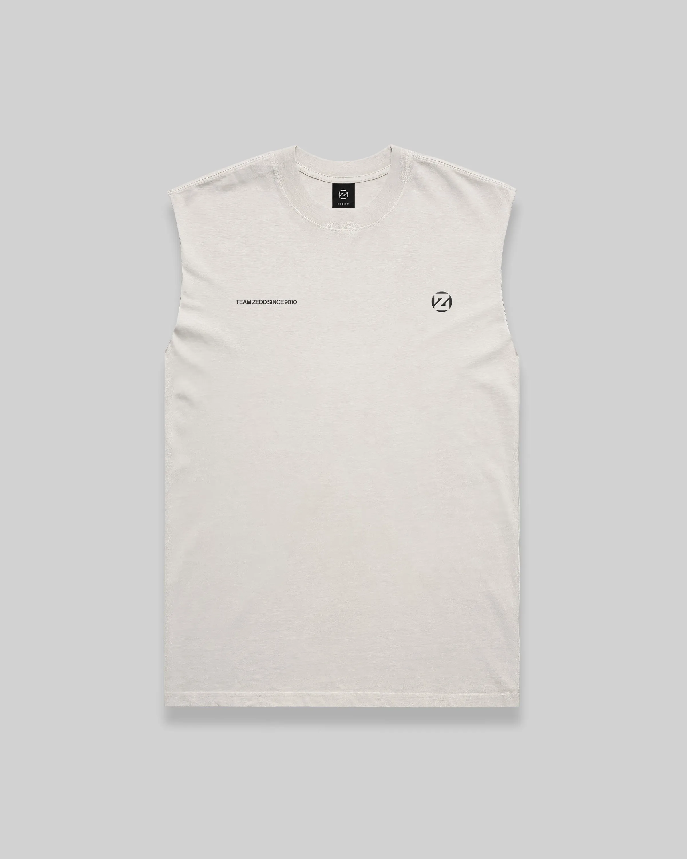 Team Zedd Muscle Tee - Bone