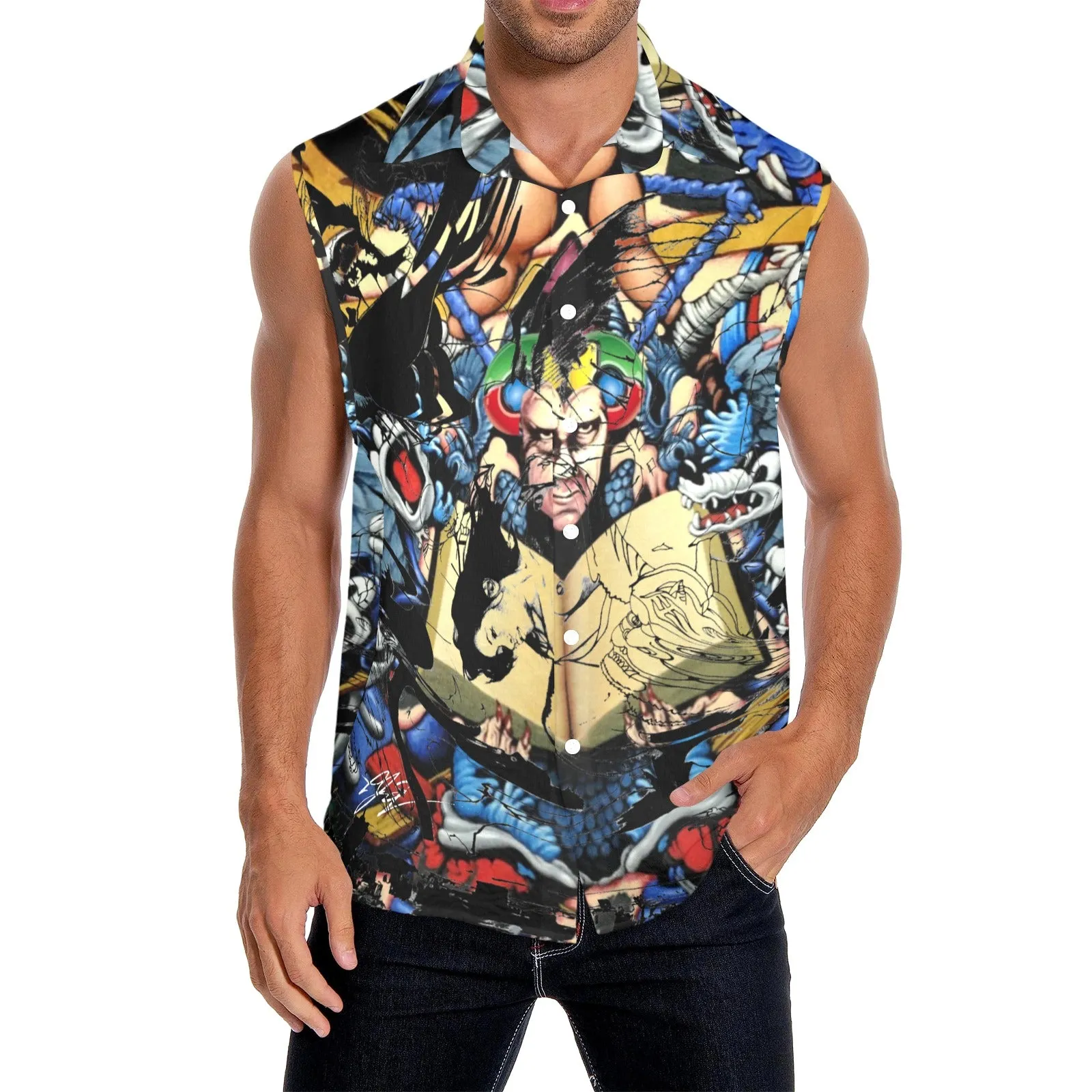The Book Men's Sleeveless Shirt