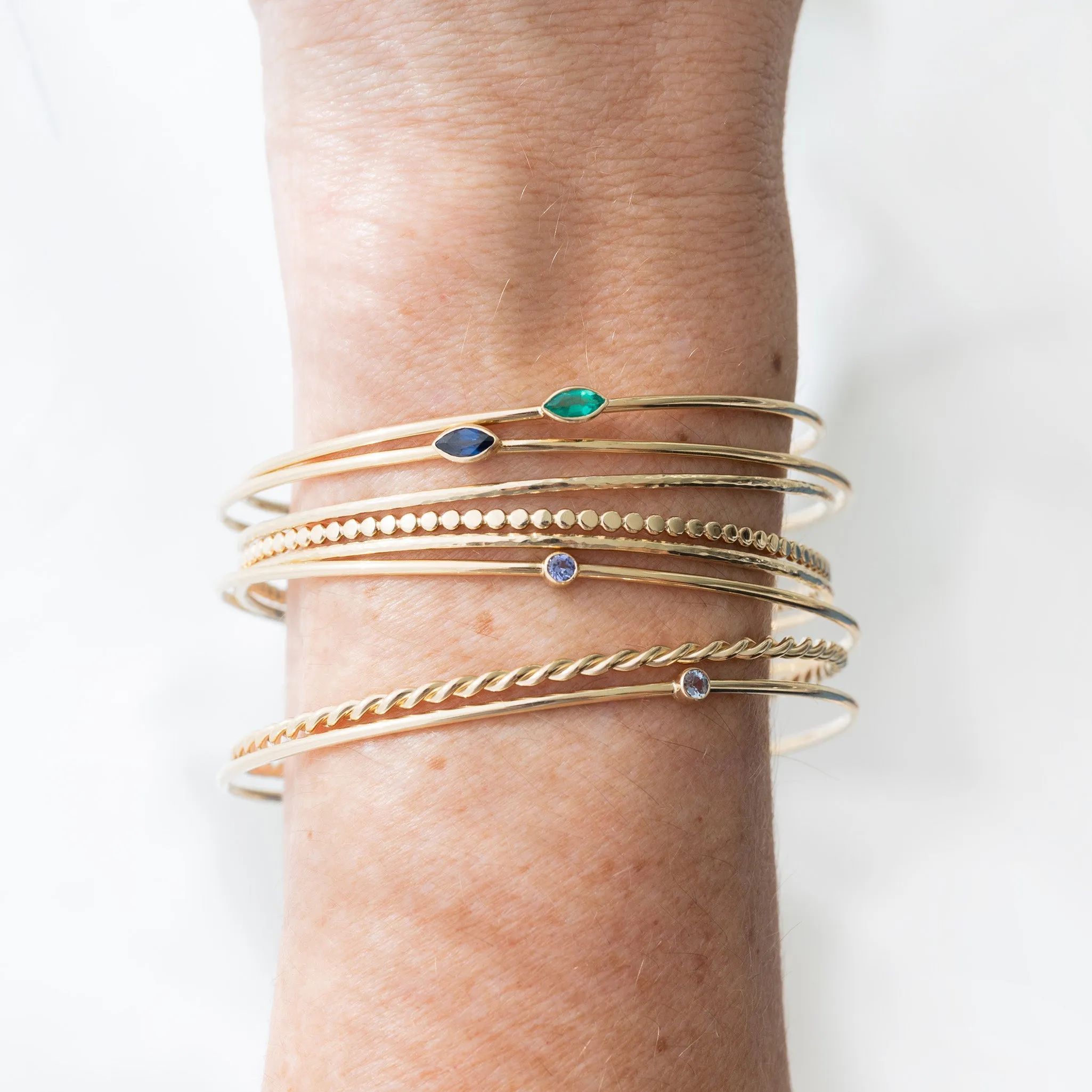 The Mini Beaded Bangle