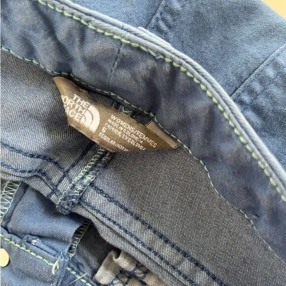 The North Face Stretch Blue Denim Jeans Women's Size 6 Regular