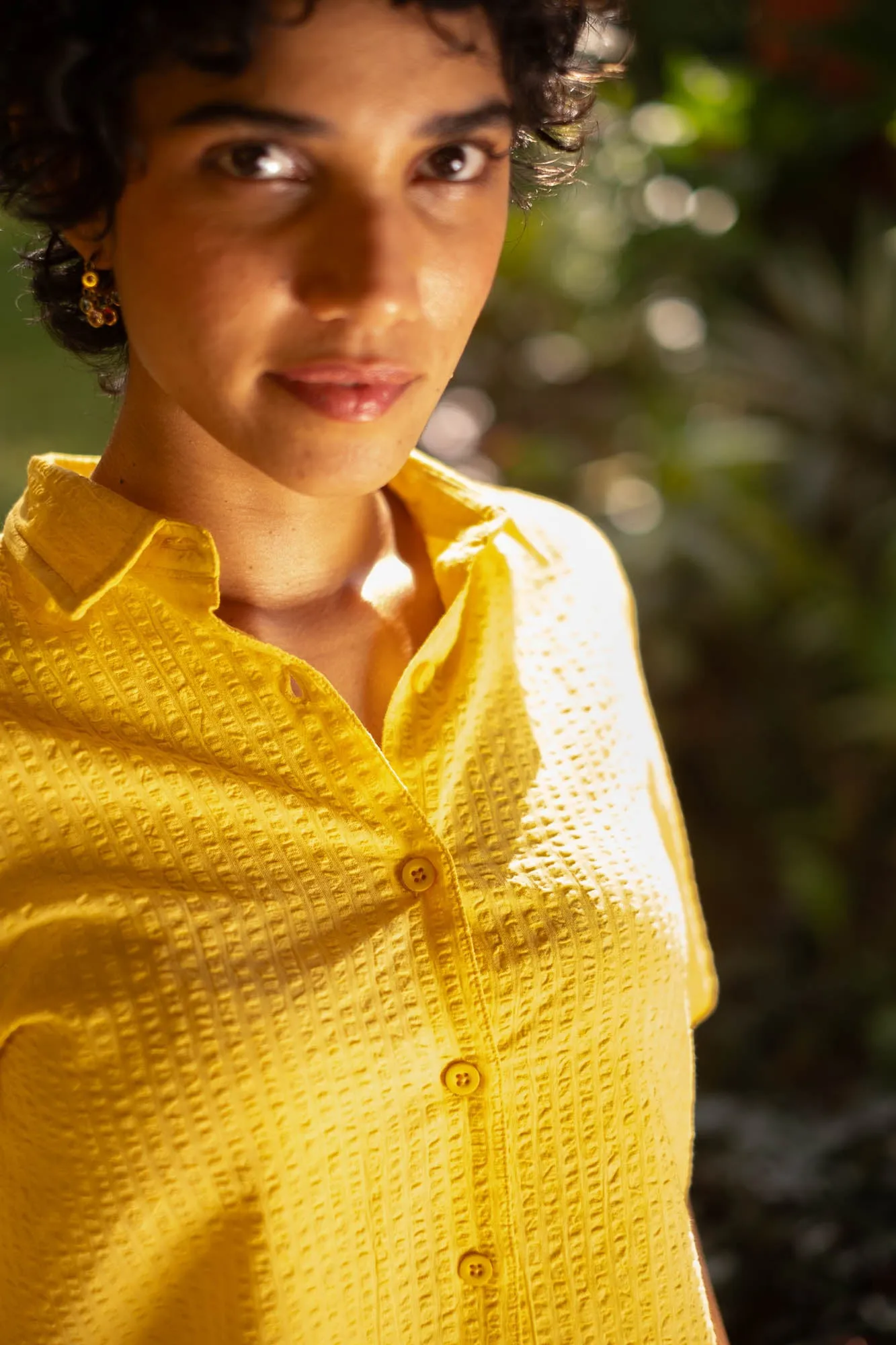 The Seersucker Oversized Shirt