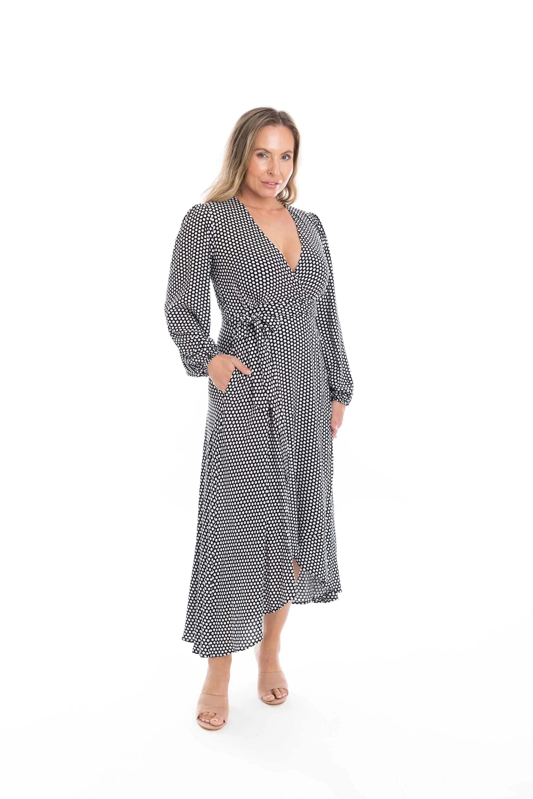 Timeless Beauty Wrap Dress