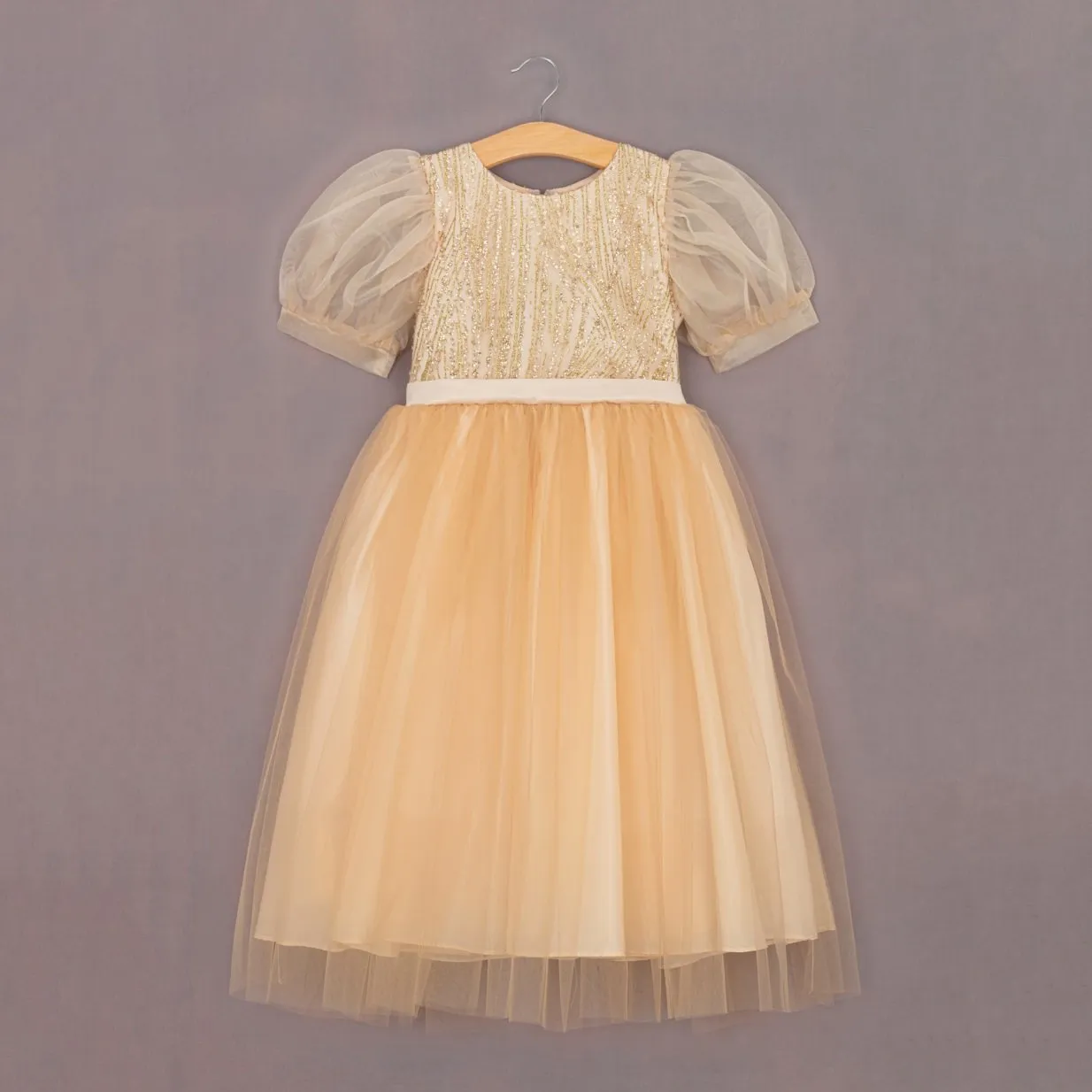 Valencia Dress - Rose Gold