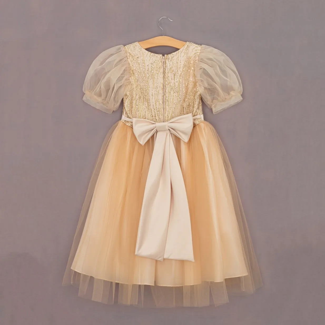 Valencia Dress - Rose Gold