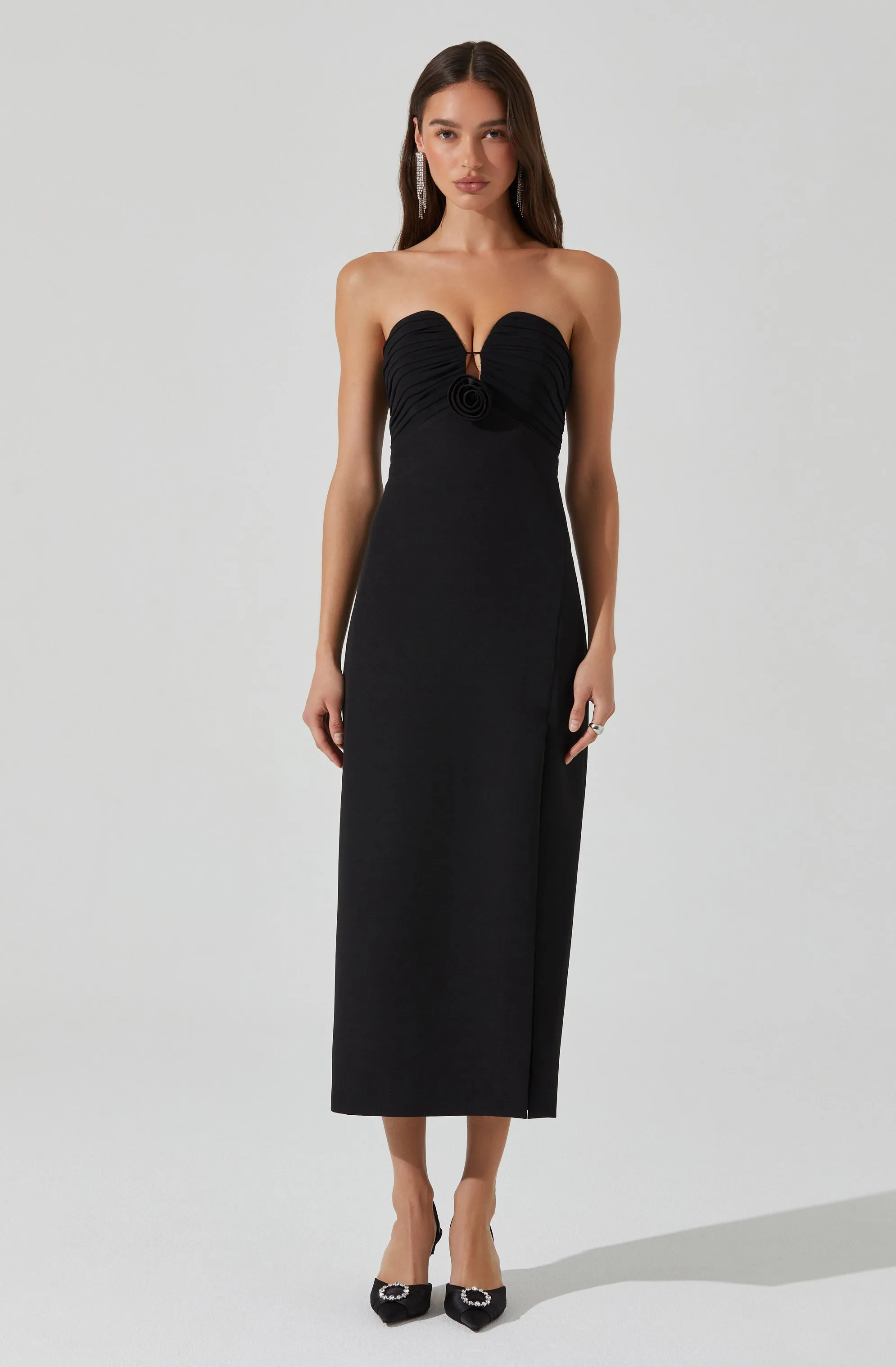 Vianna Sweetheart Midi Dress