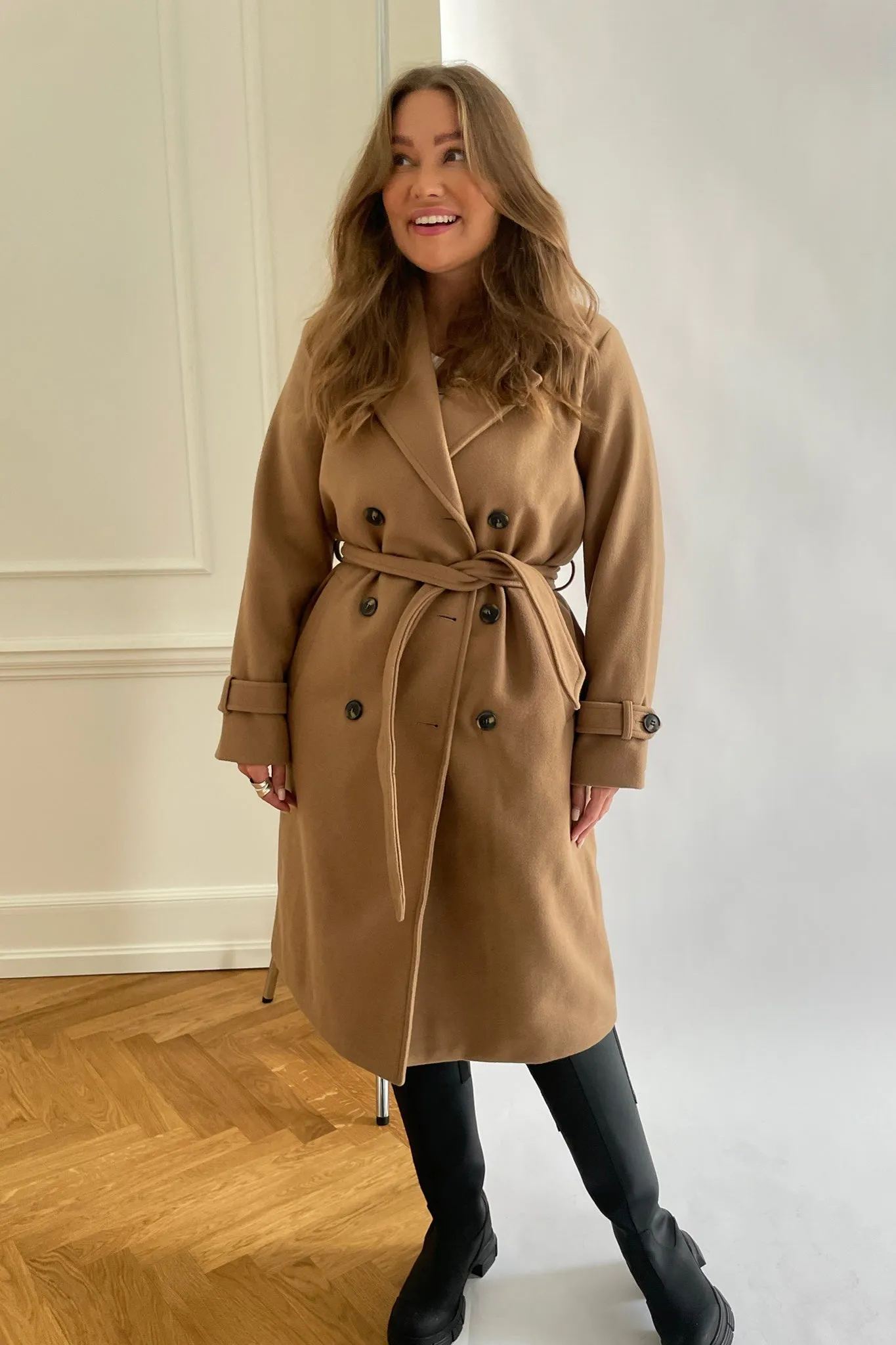 VMFortunevega Trenchcoat - Brun