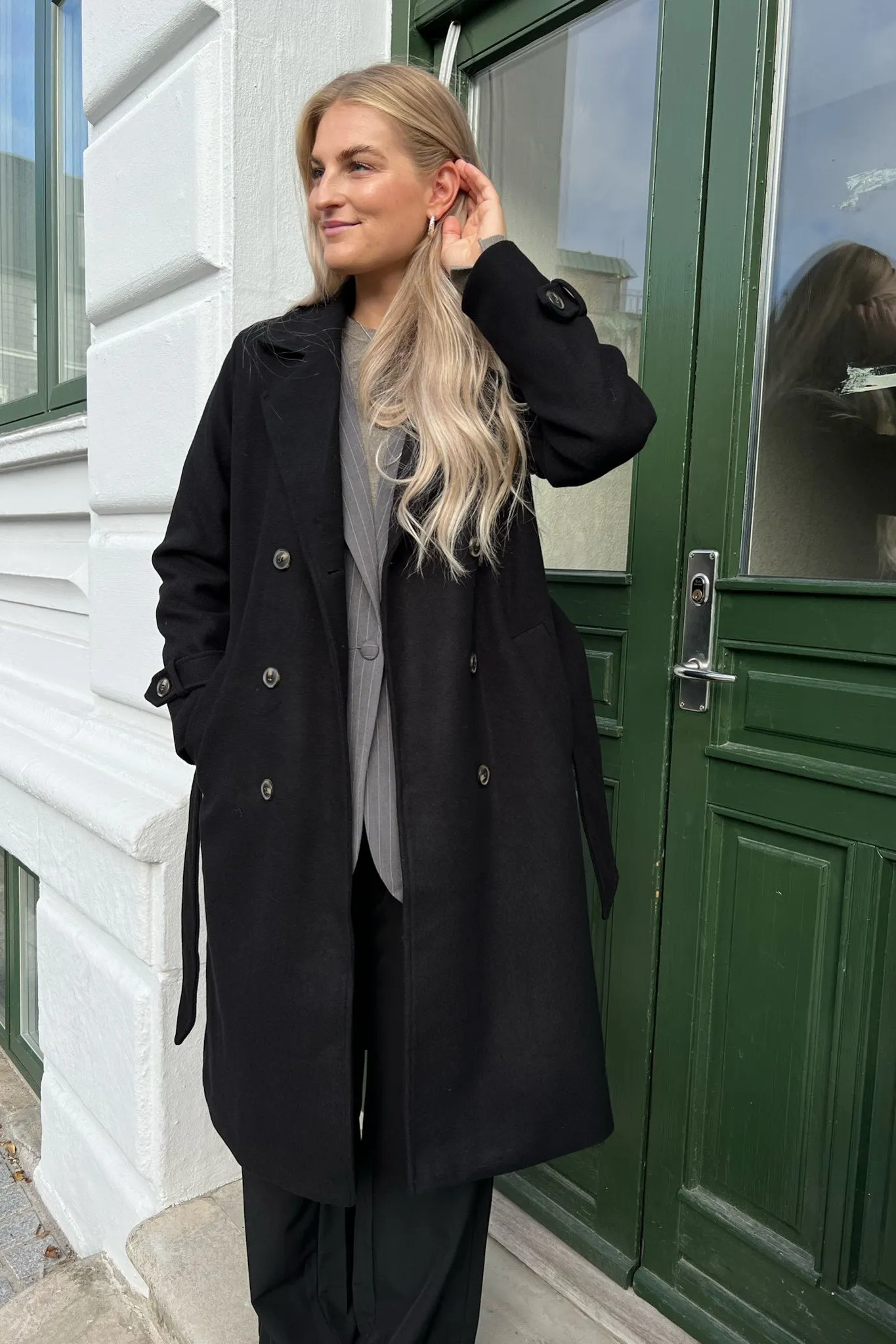 VMFortunevega Trenchcoat - Sort