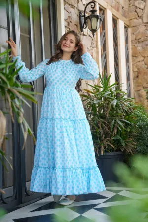 Wander Bloom Cotton Maxi