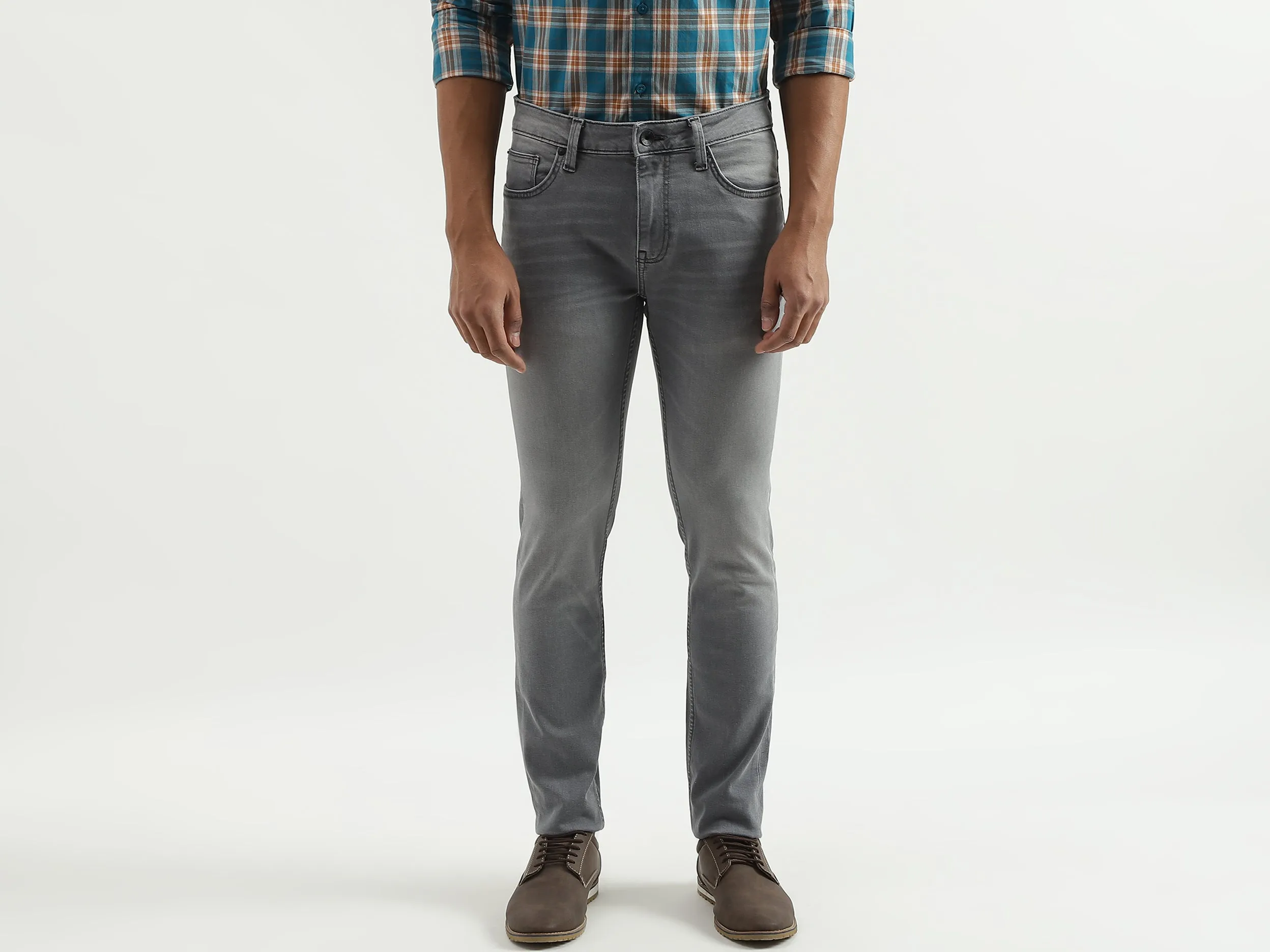 Washed Skinny Fit Jeans