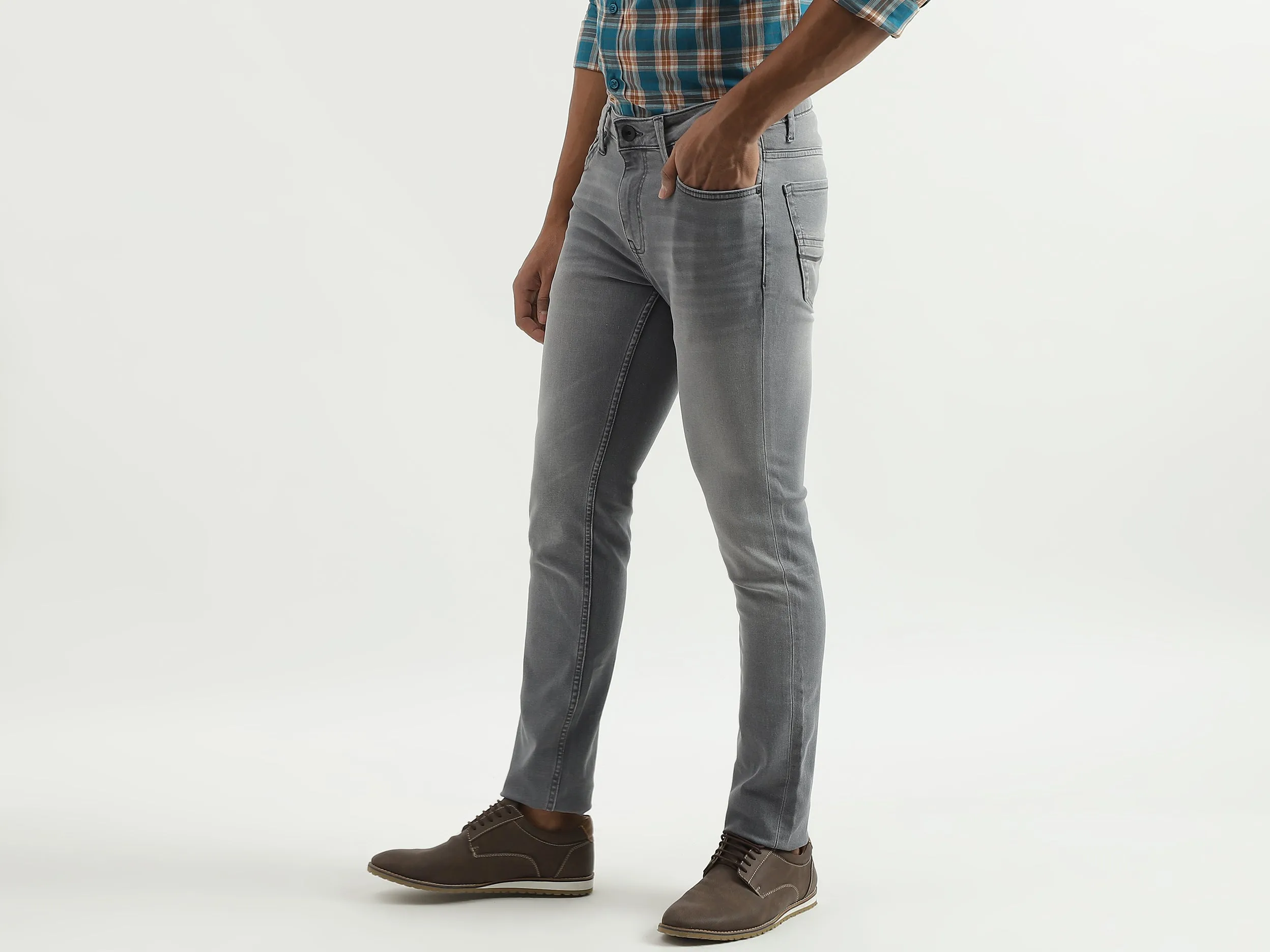 Washed Skinny Fit Jeans