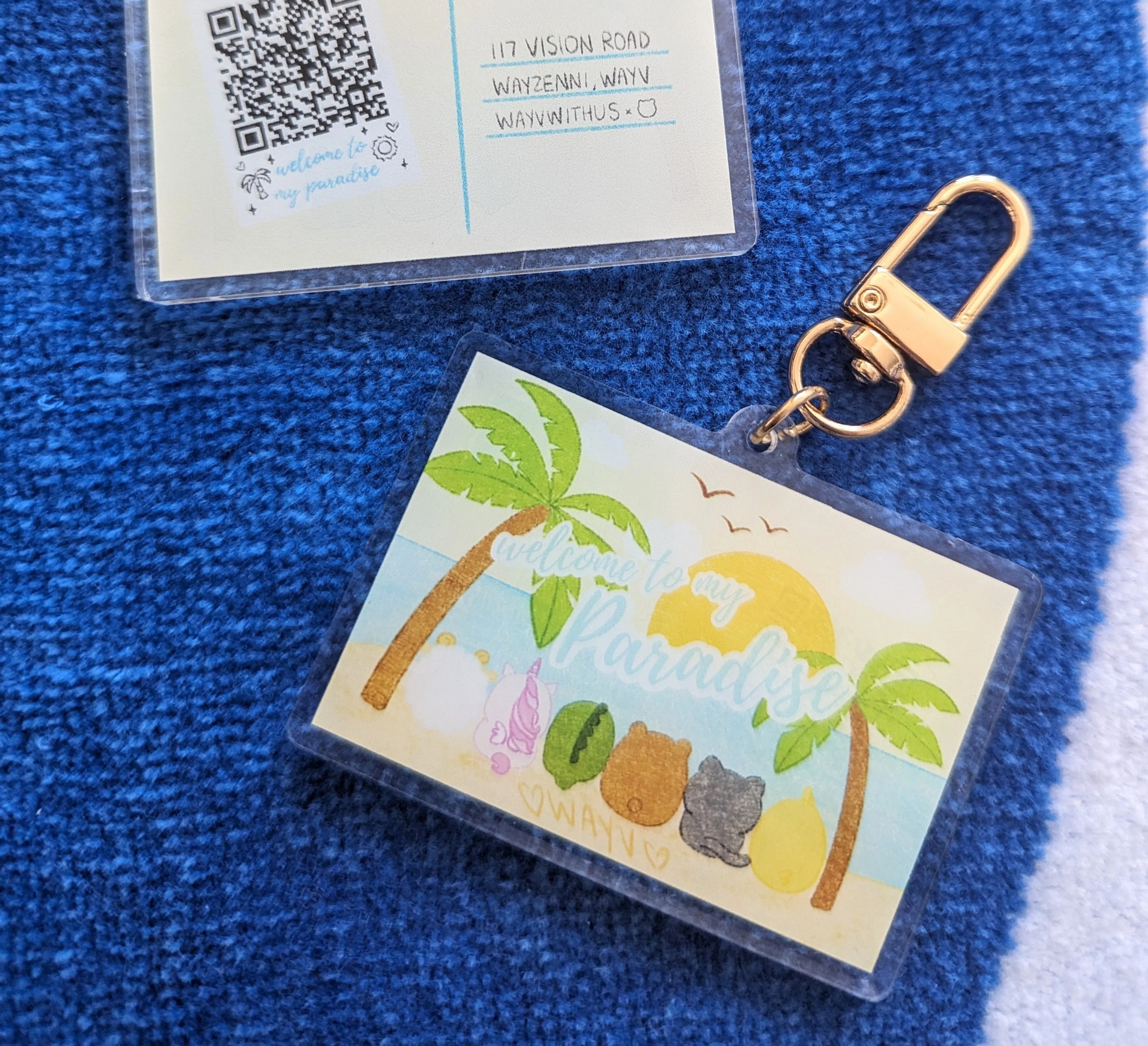 [WayVwithUS] Keychains (Cool/Cute ver.)