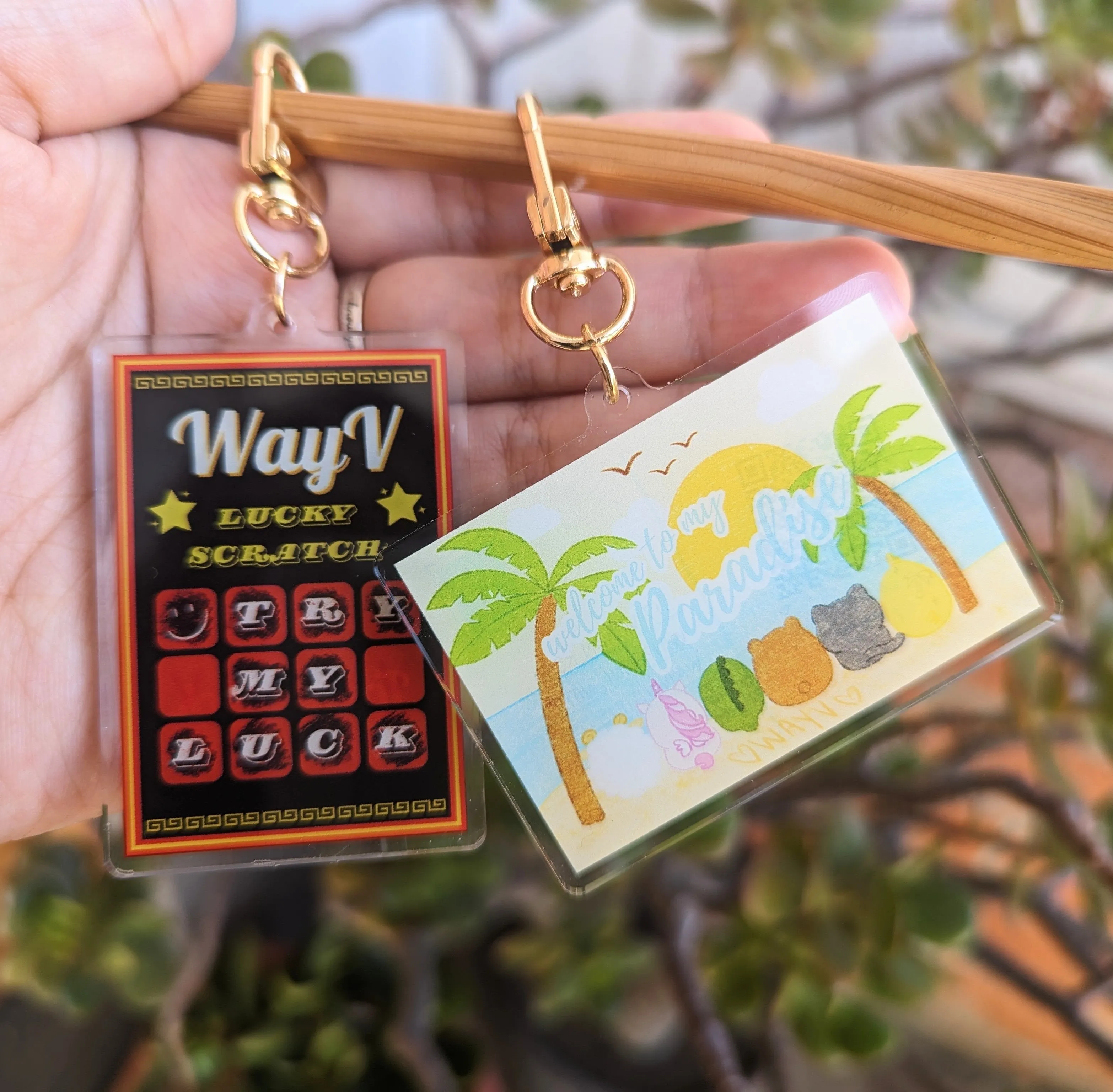 [WayVwithUS] Keychains (Cool/Cute ver.)