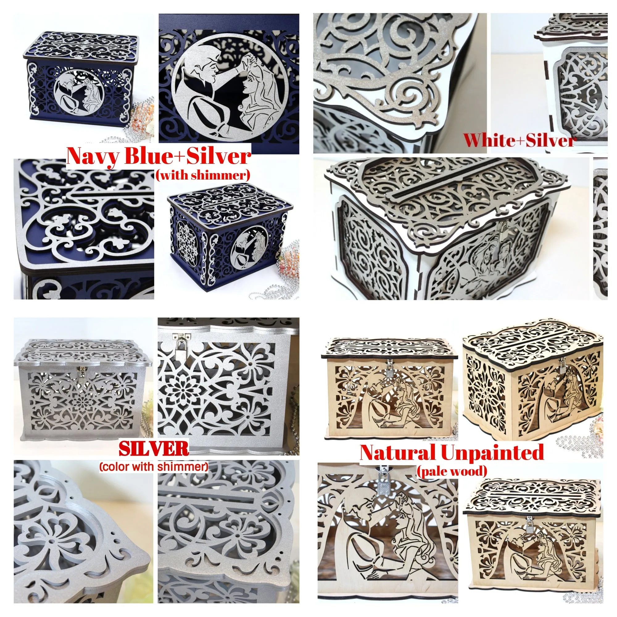 Wedding Card Box, Money Box Envelopes, Wishing Well Card Box, handmade