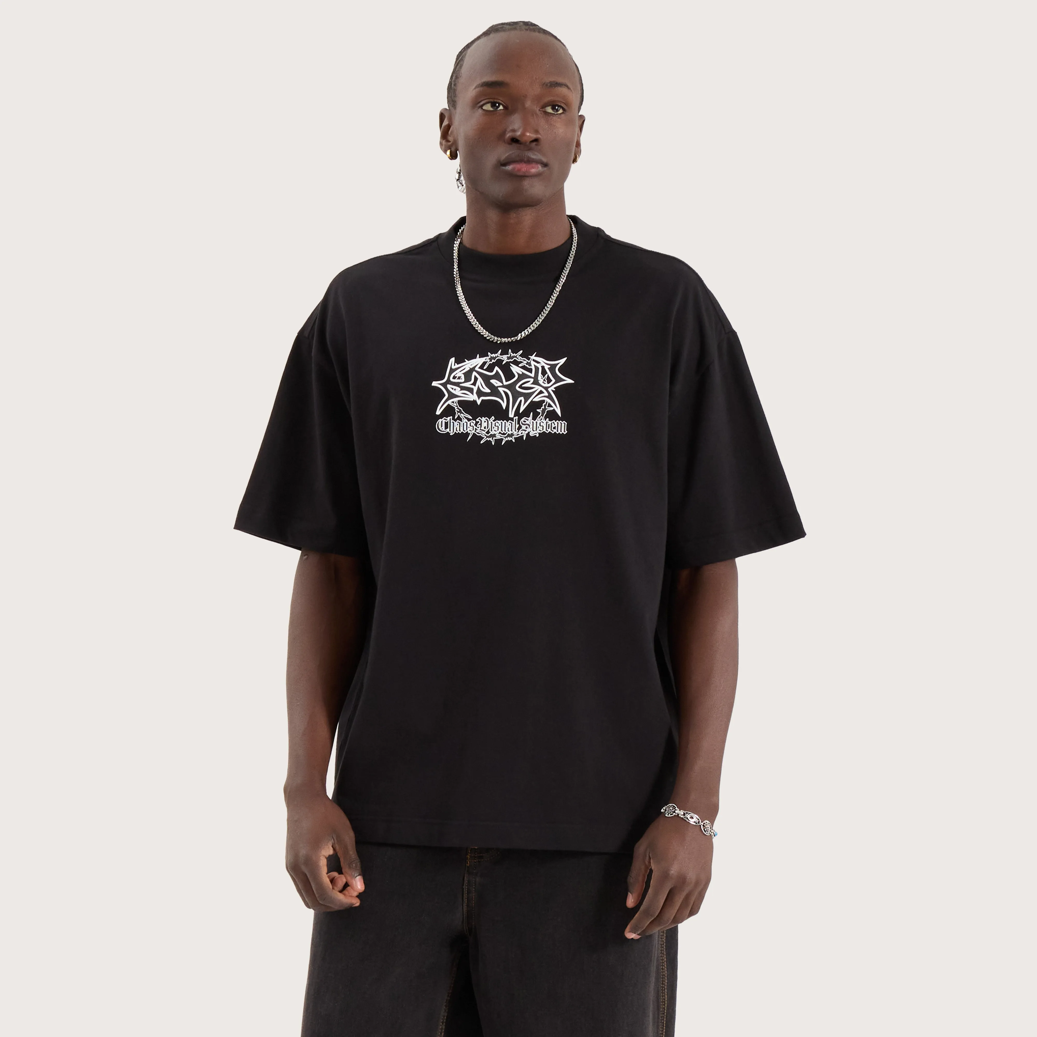 Wire Street Tee Jet Black