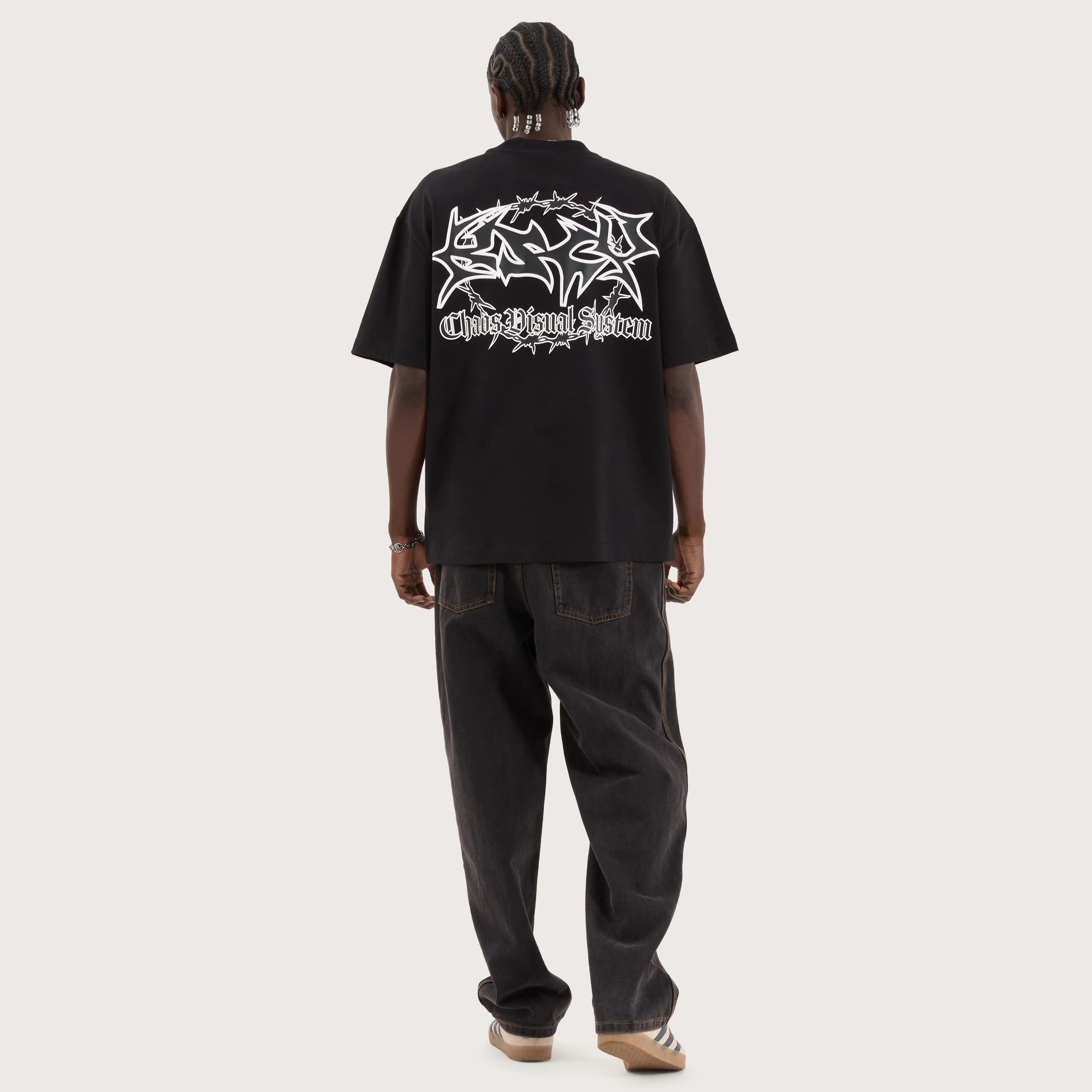 Wire Street Tee Jet Black