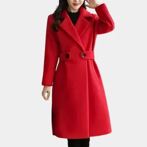 Women's long winter coat: Carmen
