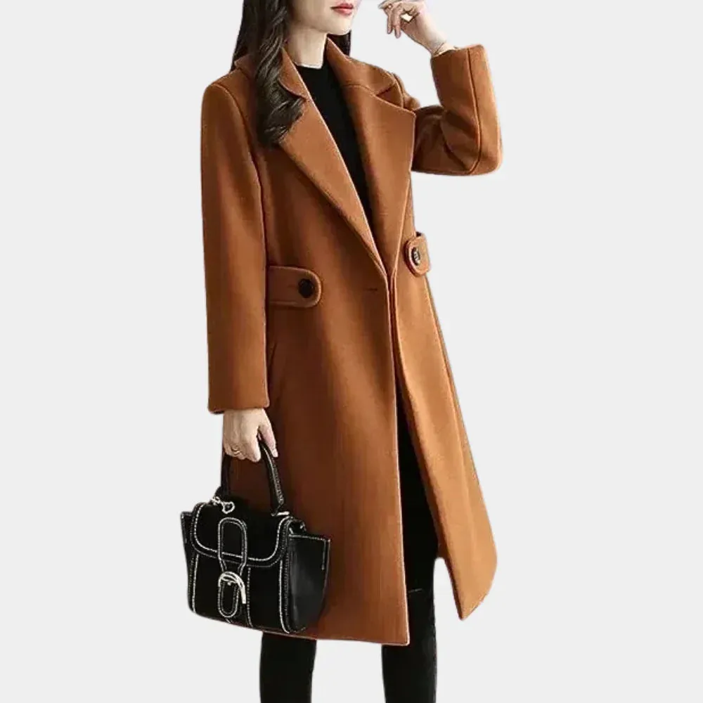 Women's long winter coat: Carmen