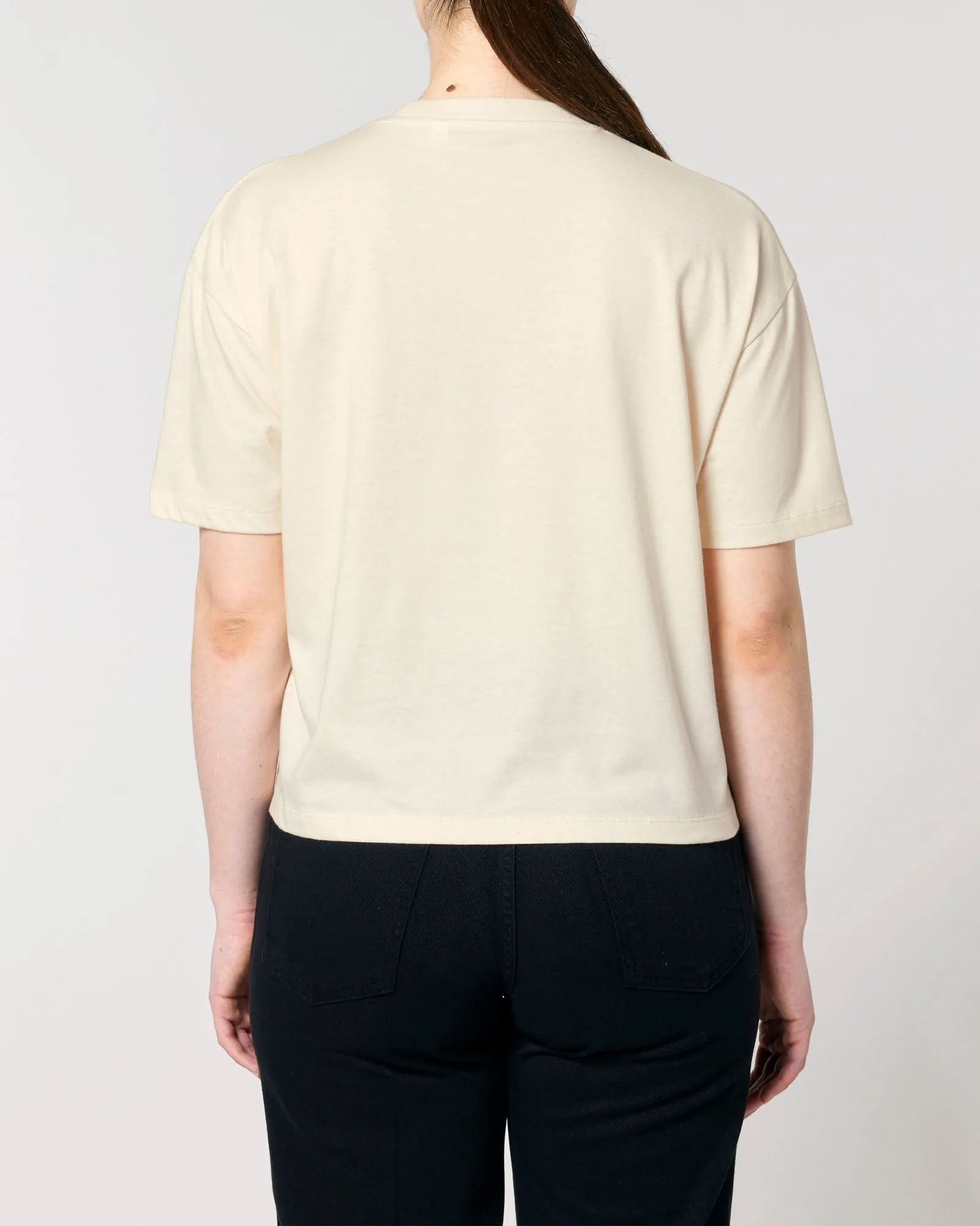 Women's Organic Cotton Boxy T-Shirt | Natural Cotton