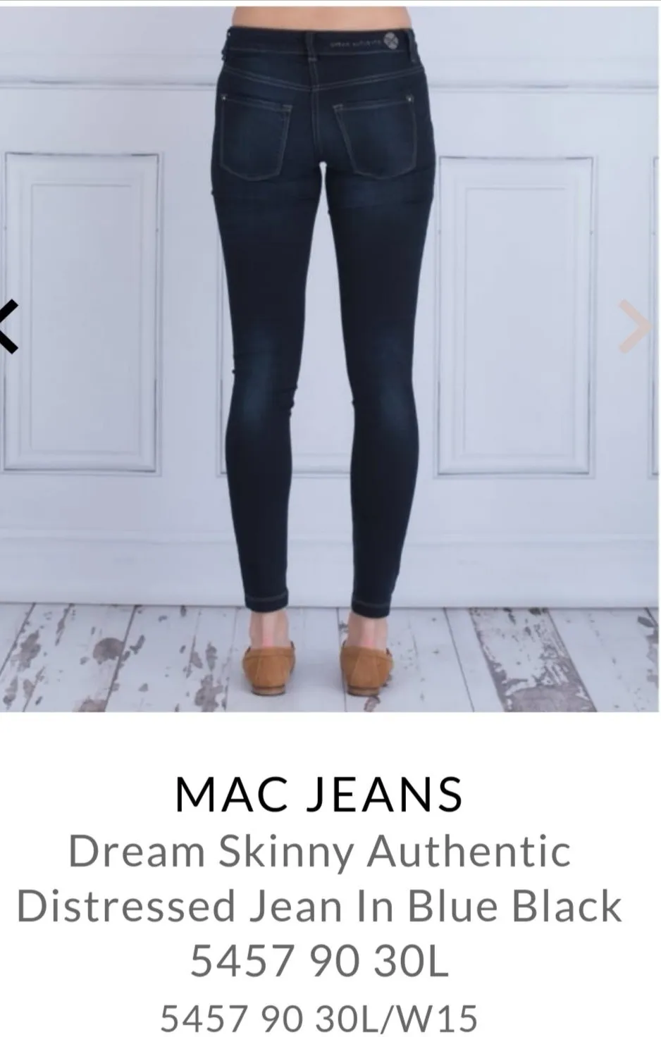 WOMENS SIZE 2 / 32 - MAC Jeans, Dream Skinny NWT B4