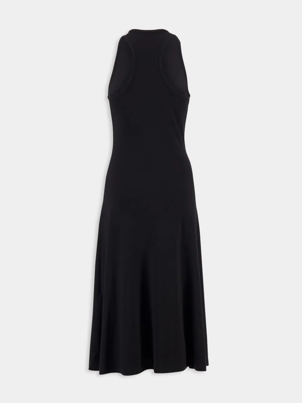 Wooden Buckle Sleeveless Dress