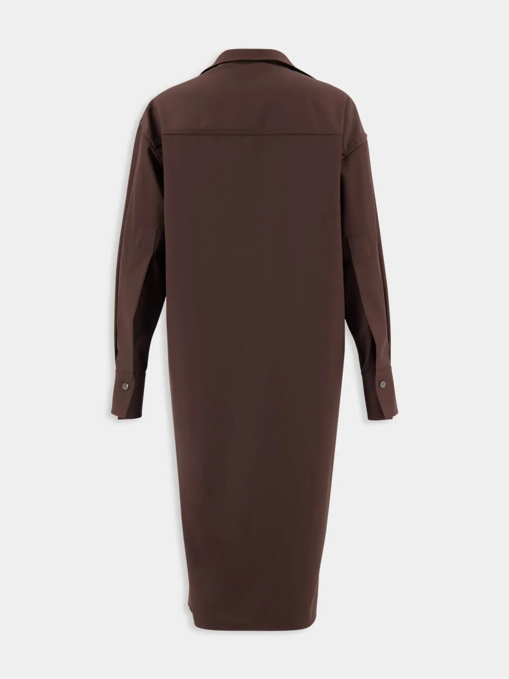 Wool Shirt Dress