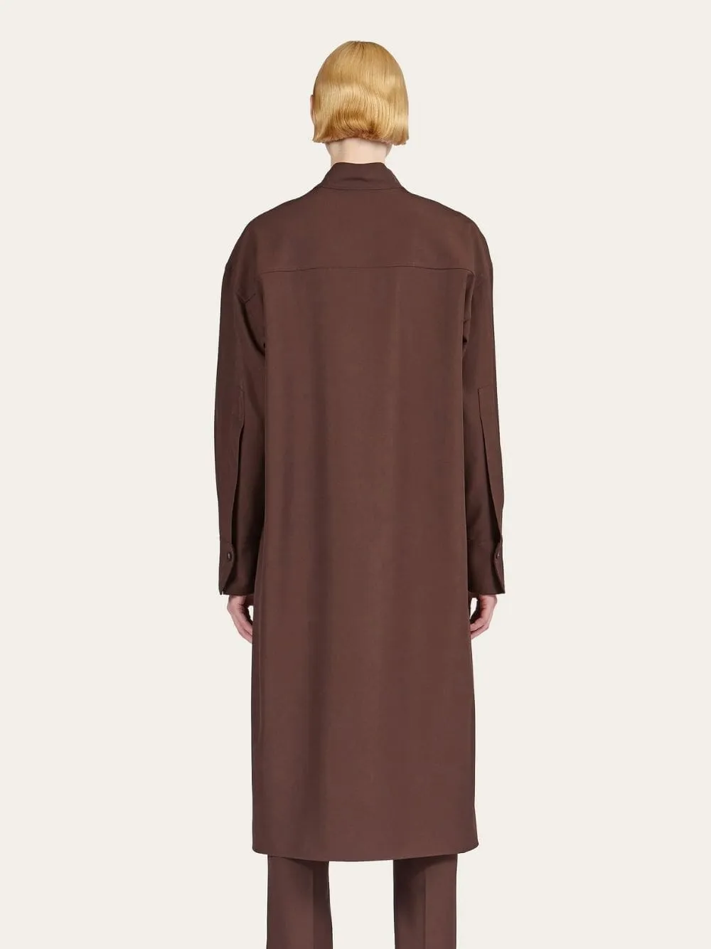 Wool Shirt Dress