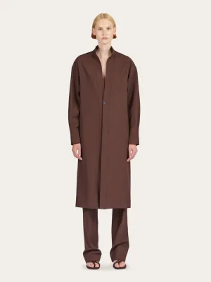 Wool Shirt Dress