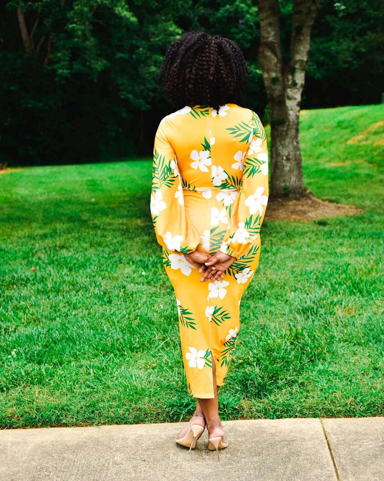 Yellow blossoms Dress