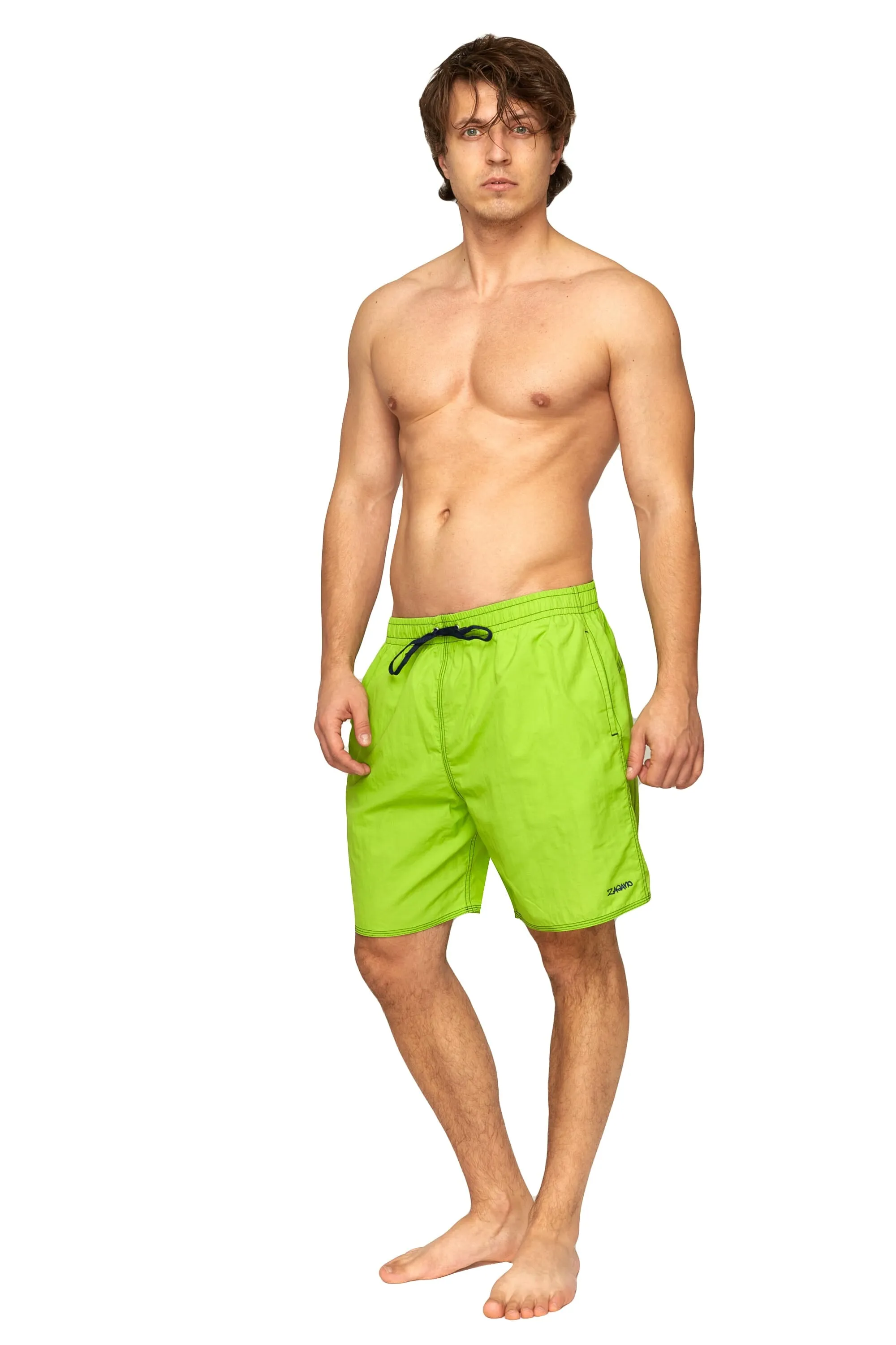 ZAGANO MEN SHORTS 5103-lime
