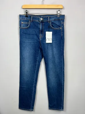 Zara Straight Fit Stretch Jeans 13-14y BNWT