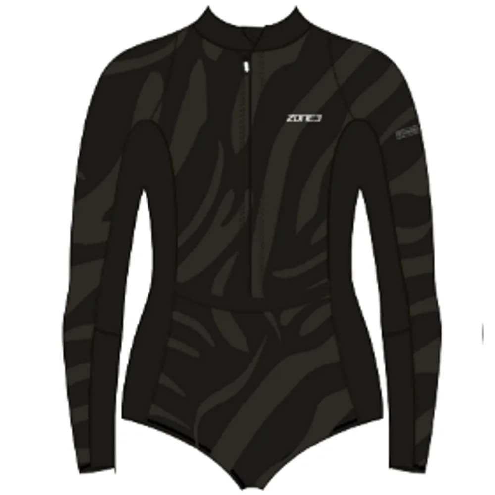 Zone 3 Womens Yulex Long Sleeve Suit - Obsidian