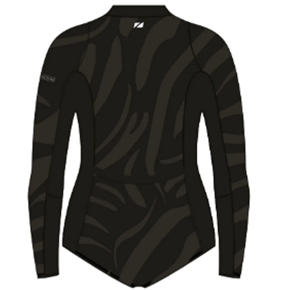Zone 3 Womens Yulex Long Sleeve Suit - Obsidian
